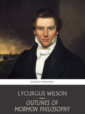 cover image of Outlines of Mormon Philosophy